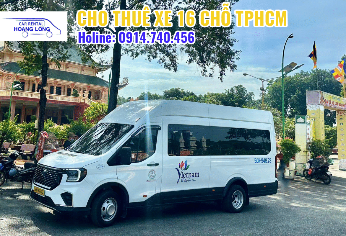 DỊCH VỤ DU LỊCH 16 CHỖ TPHCM