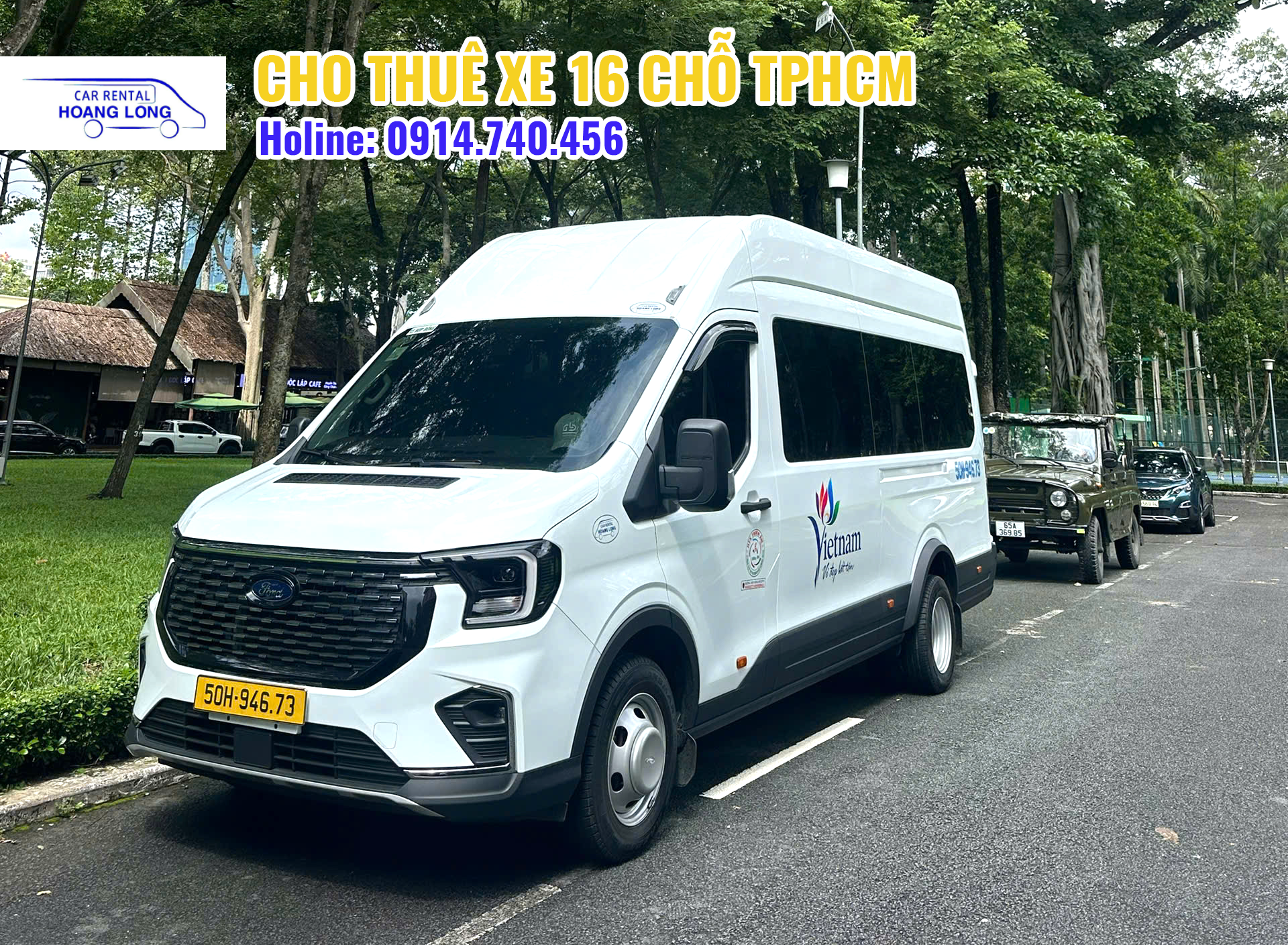 DỊCH VỤ XE DU LỊCH 16 CHỖ TPHCM