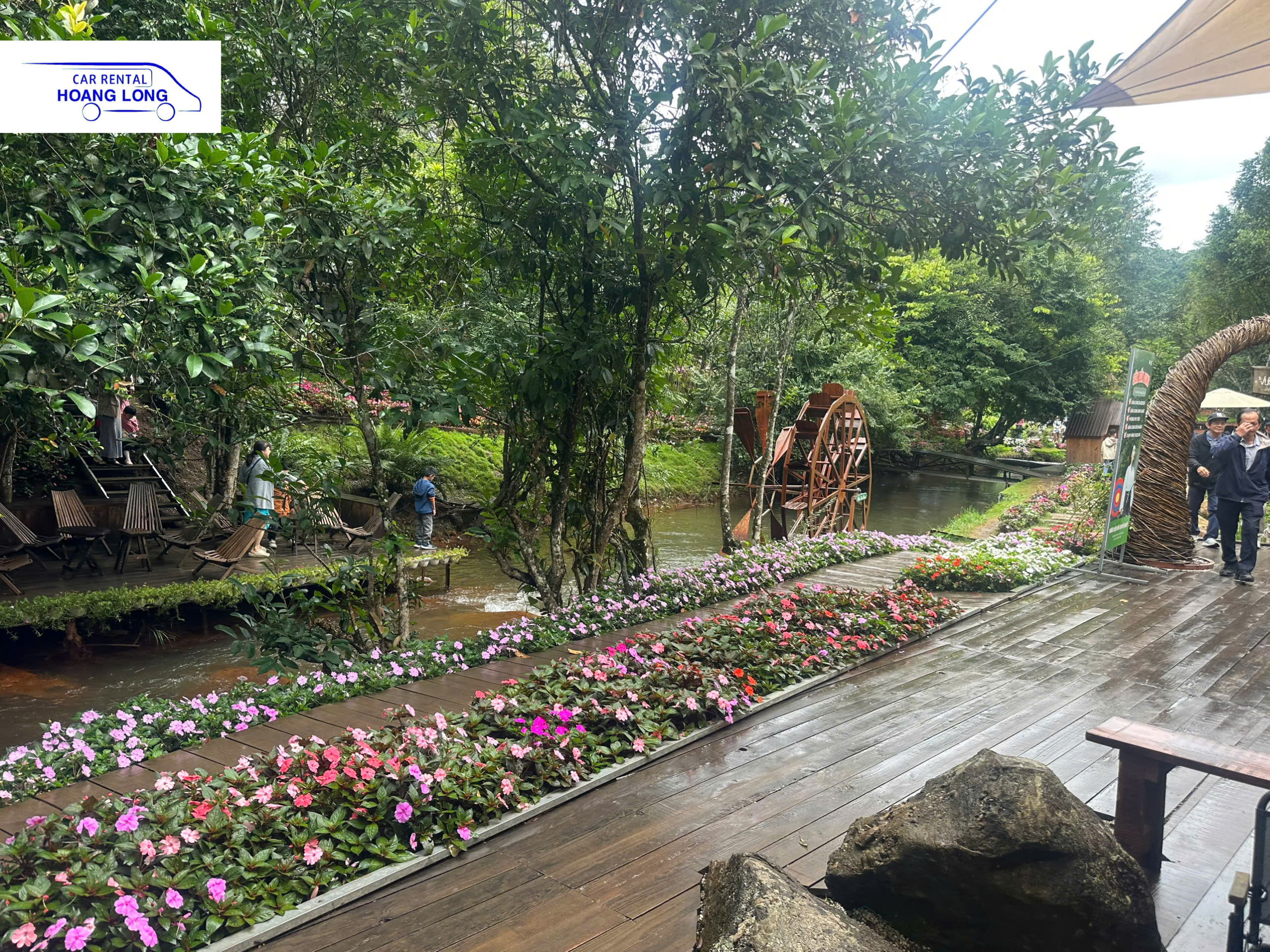 Cho Thuê Xe 16 Chỗ TPHCM đi Kdl Suối Bình Yên - Đà lạt