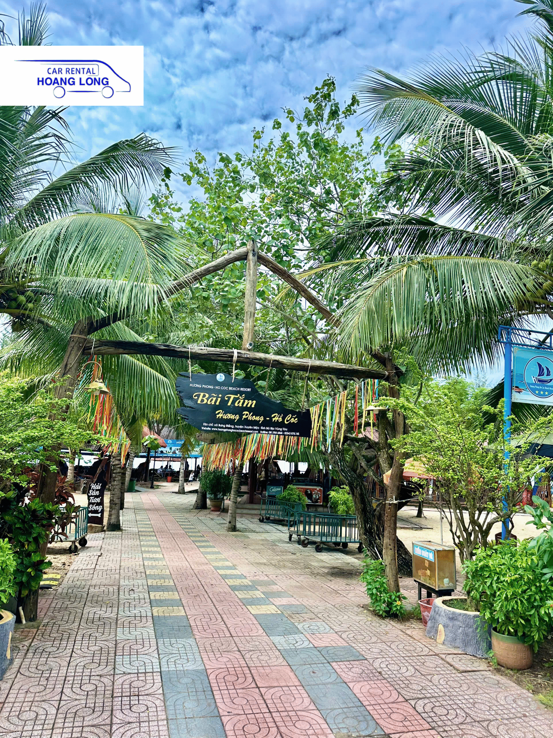 Cho Thuê Xe 16 Chỗ TPHCM Đi Hương Phong Hồ Cốc Beach Resort