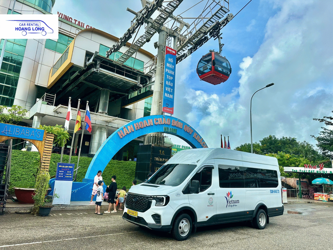 Thuê Xe 16 Chỗ TPHCM đi KDL Hồ Mây Vũng Tàu