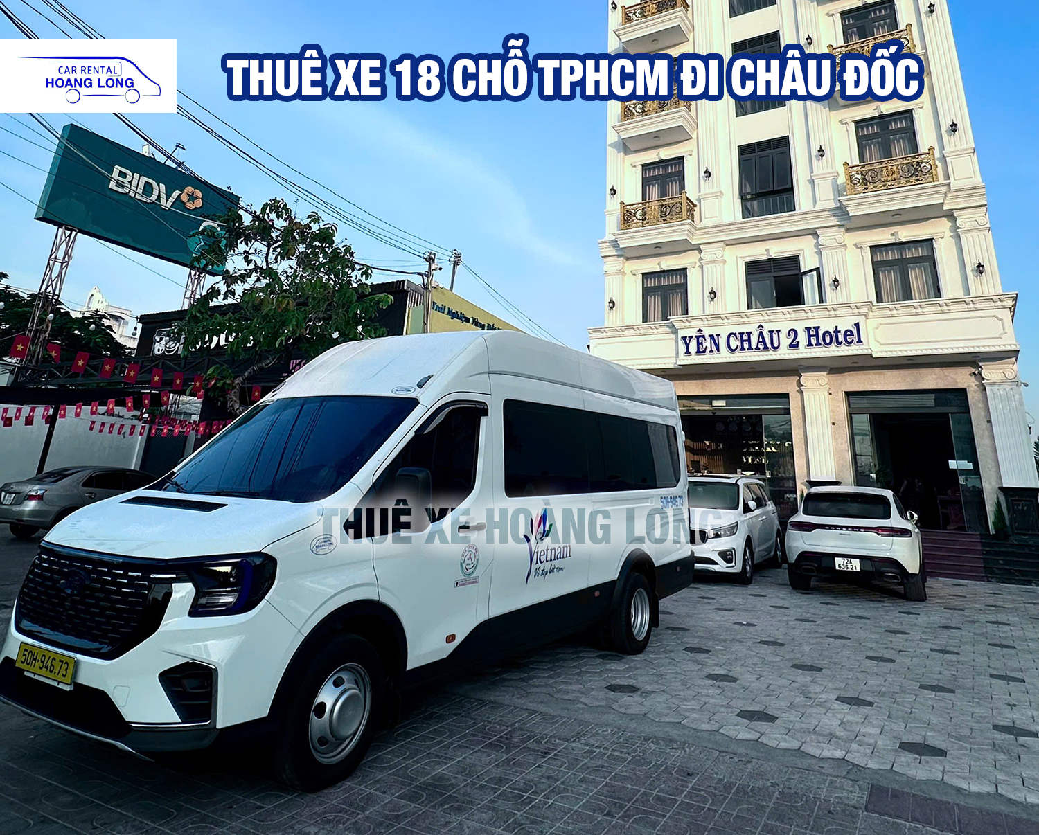 CHO THUÊ XE 18 CHỖ TPHCM ĐI CHÂU ĐỐC