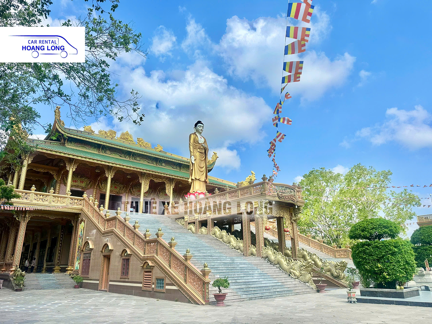 CHO THUÊ XE 18 CHỖ ĐI CHÙA HƯNG THIỆN BẠC LIÊU