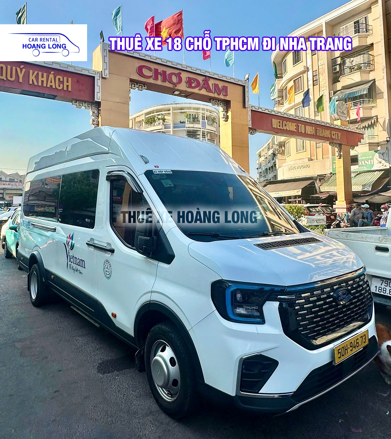 THUÊ XE 18 CHỖ TPHCM ĐI NHA TRANG GIÁ RẺ