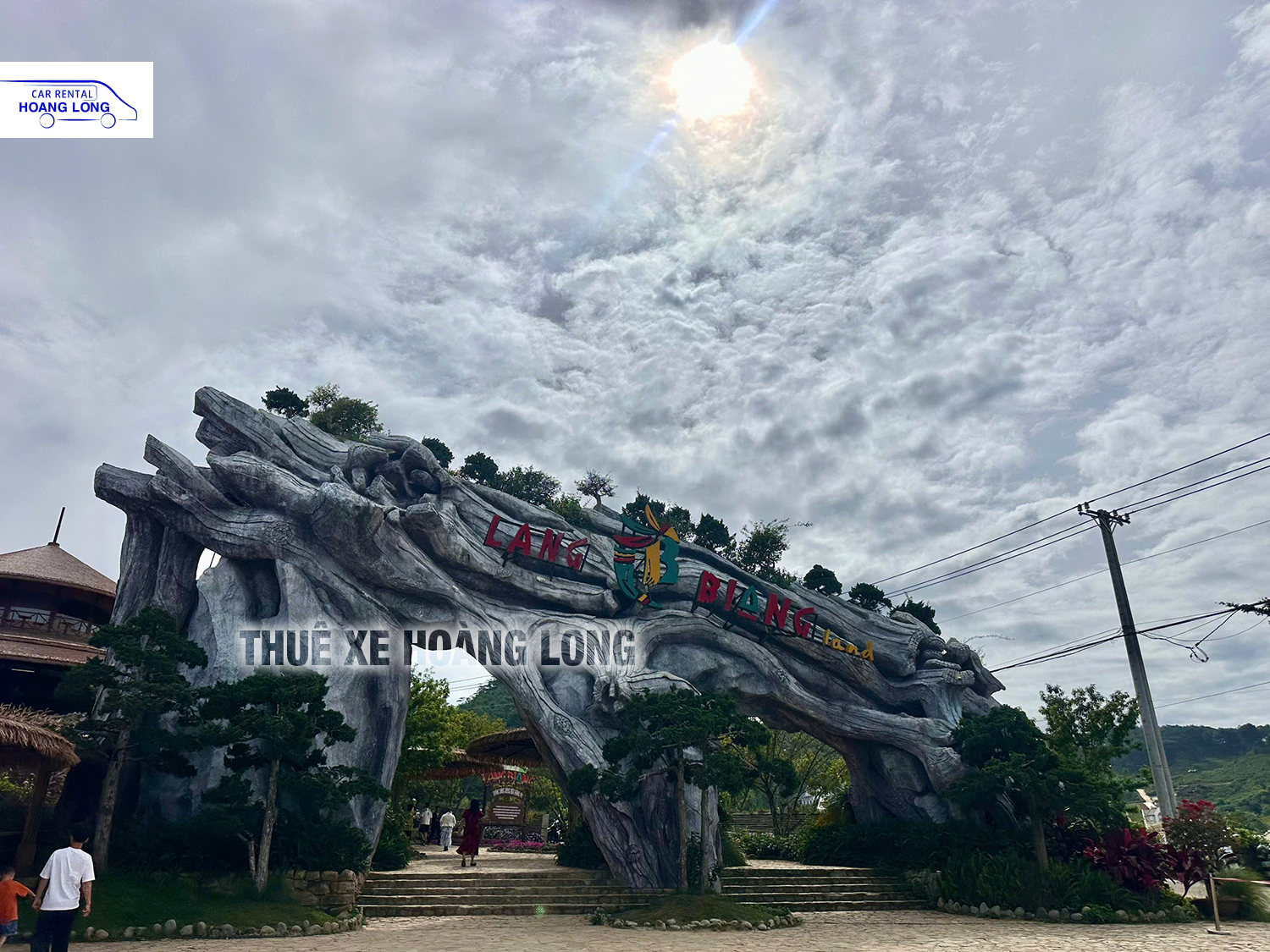 THUÊ XE 16 CHỖ ĐI Langbiang land ( Đà lạt)
