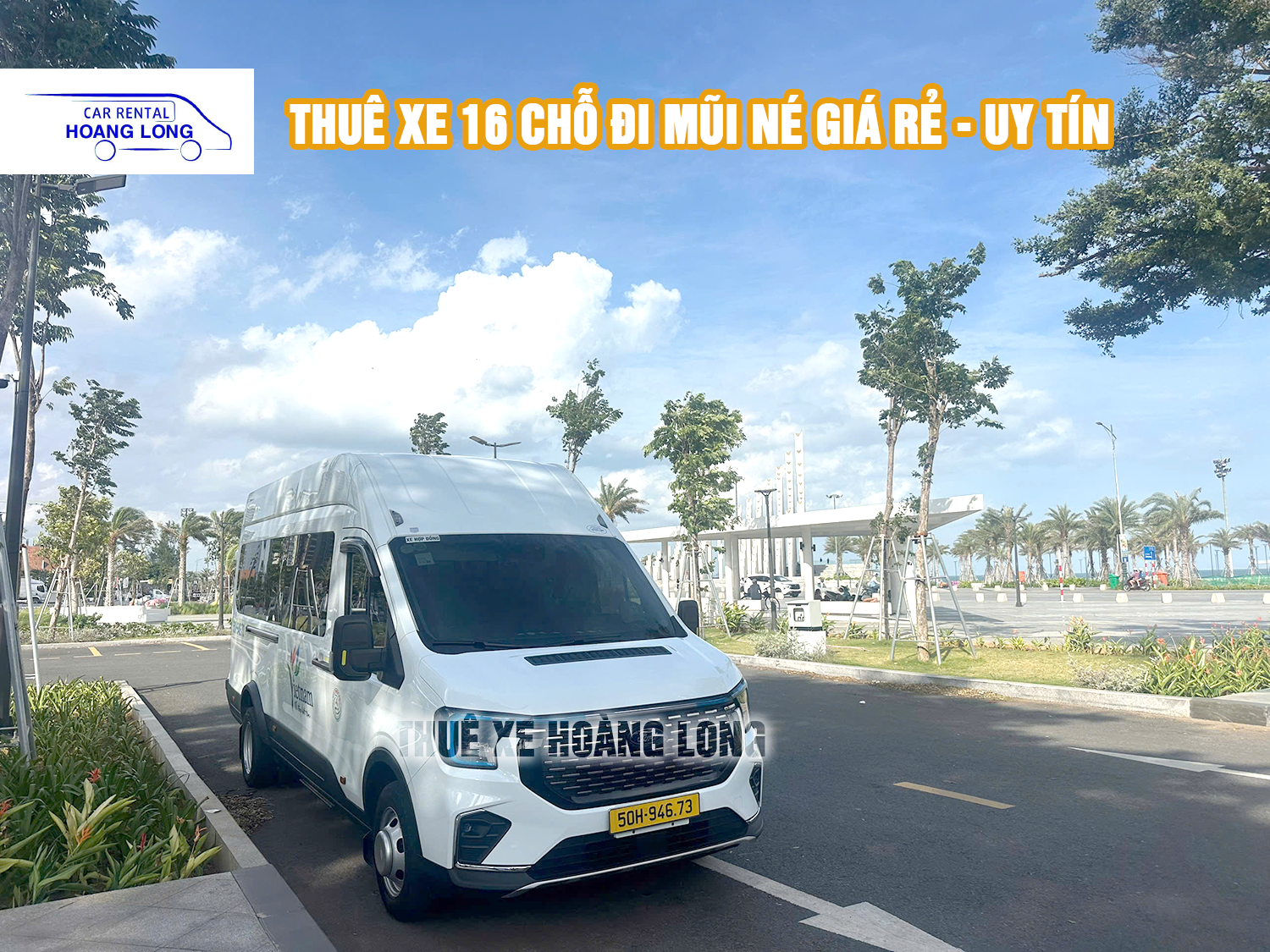 CHO THUÊ XE 16 CHỖ ĐI MŨI NÉ LỄ 2-9 - HOÀNG LONG